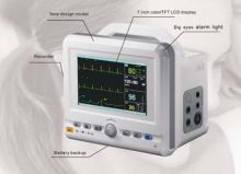 Multi-parameters patient monitor TR-900J 7 Inch color LCD display heart rate monitor for hospital